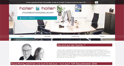 Desktop Screenshot of holler-stb.de